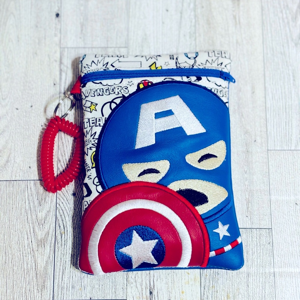 Captain America Wristlet